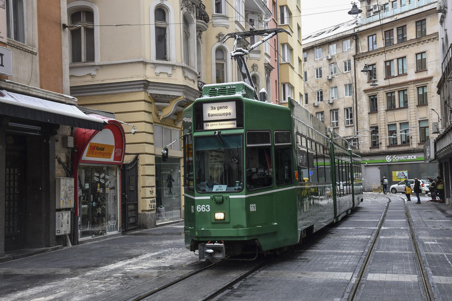 Започна тестът на трамвайното трасе по „Граф Игнатиев”