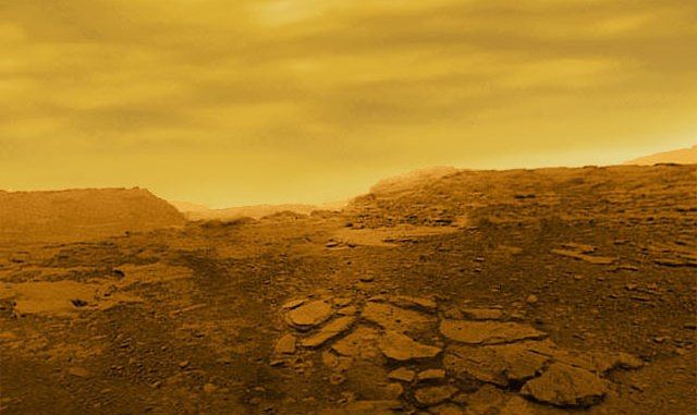Снимка от повърхността на Венера