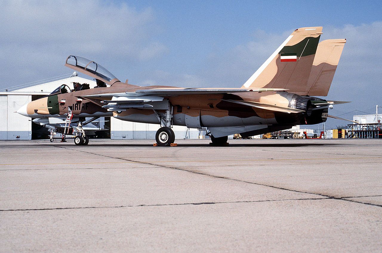 Американски F-14 с маркировка копираща ирански F-14