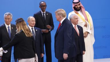 Тръмп и Путин не се ръкуваха преди общата снимка на Г – 20