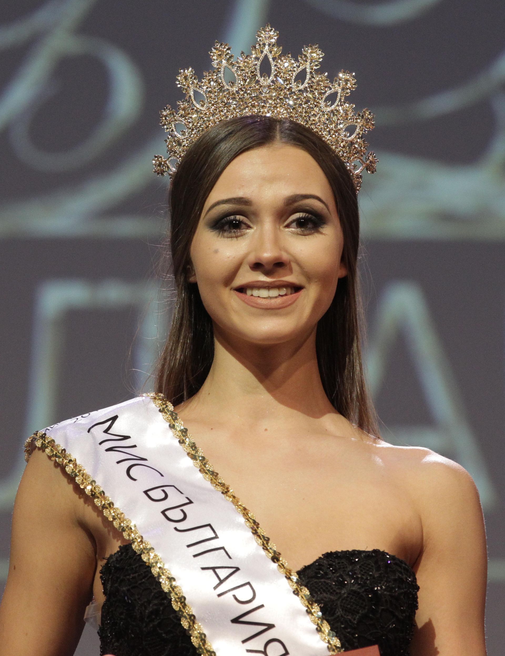 По време на конкурса "Мис България 2018"
