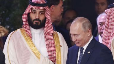  Путин и Мохамед бин Салман - светът приказва за този привет (видео) 