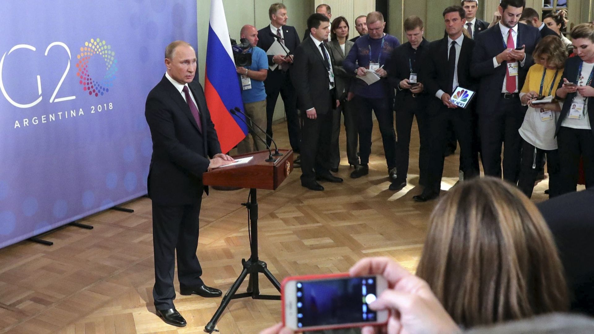 Руският президент Владимир Путин обвини Украйна че не желае мирно