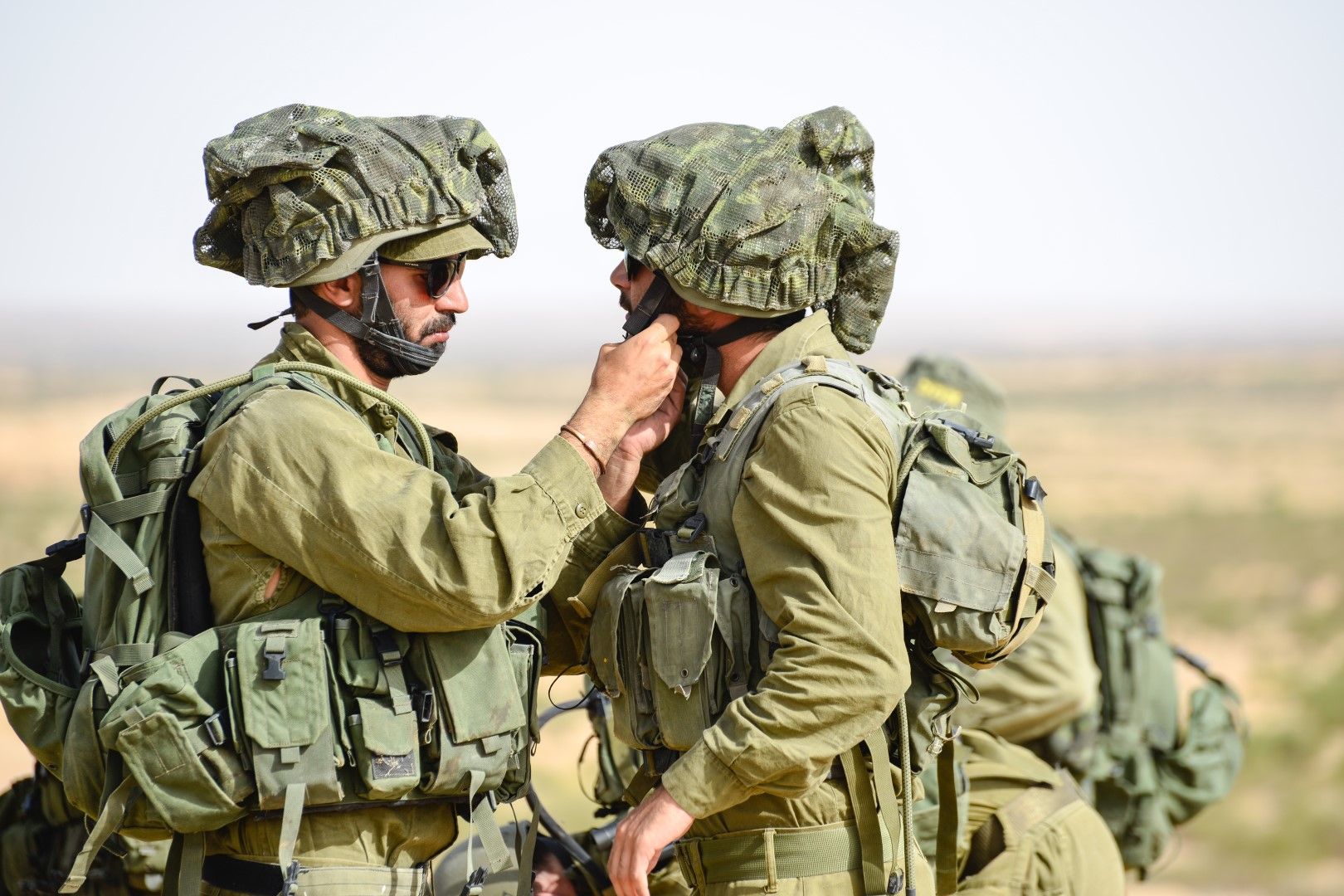 Израелските войници се подготвят за операицята