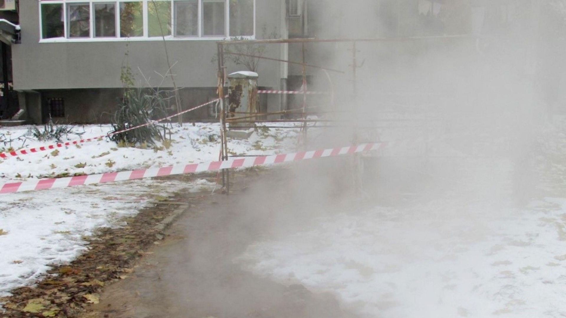 Започна ремонта на аварията в Русе заради която нелепо пострада