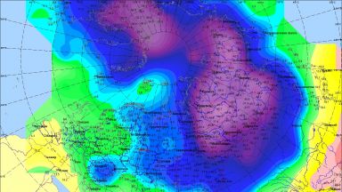 Минус 40-градусов студ завладя територия колкото Европа