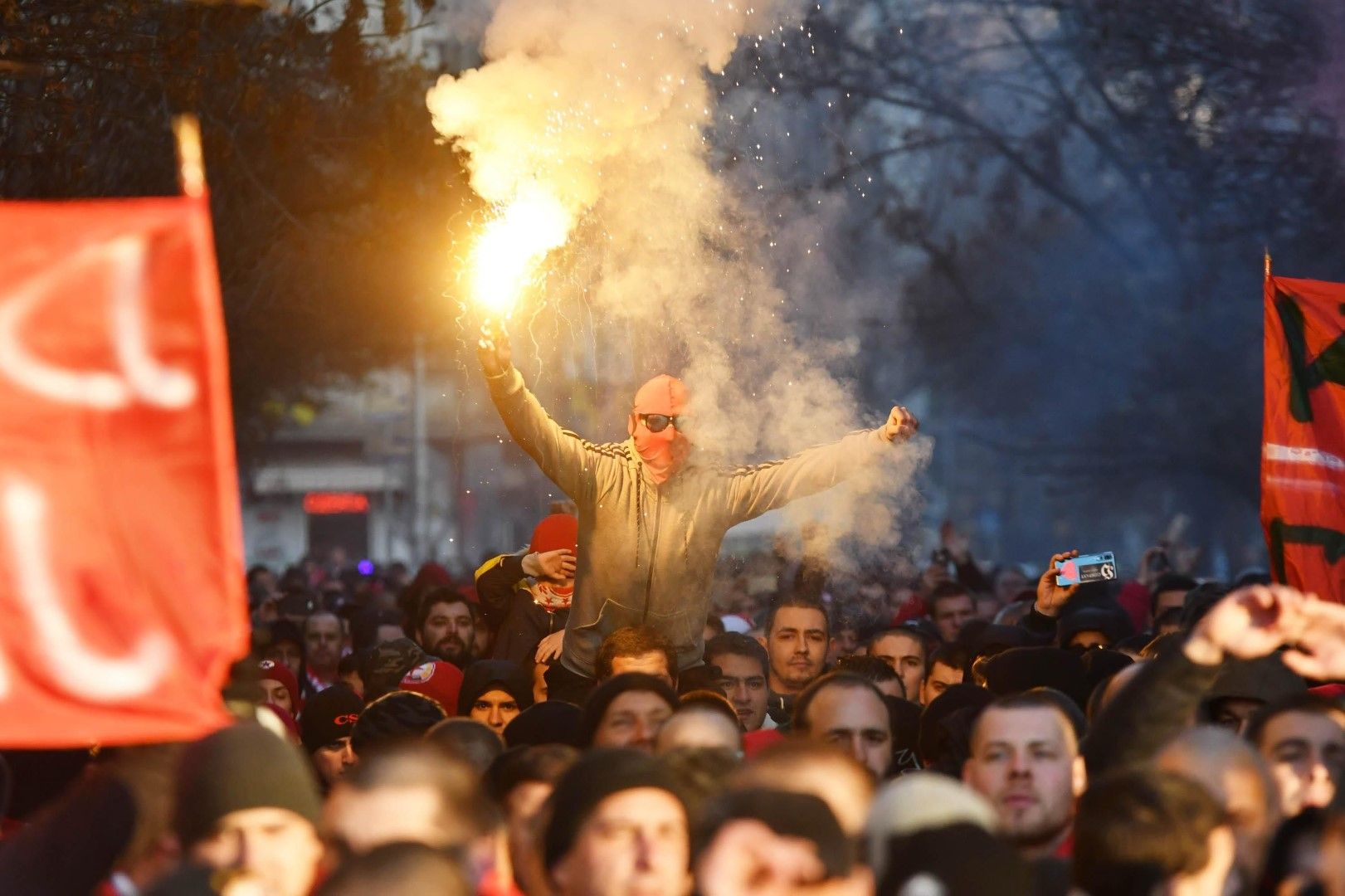 Протестът е под надслов „Да спрем гаврата с ЦСКА”