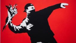 "Гений или вандал?": Творби на Банкси бяха изложени в Мадрид без разрешението му