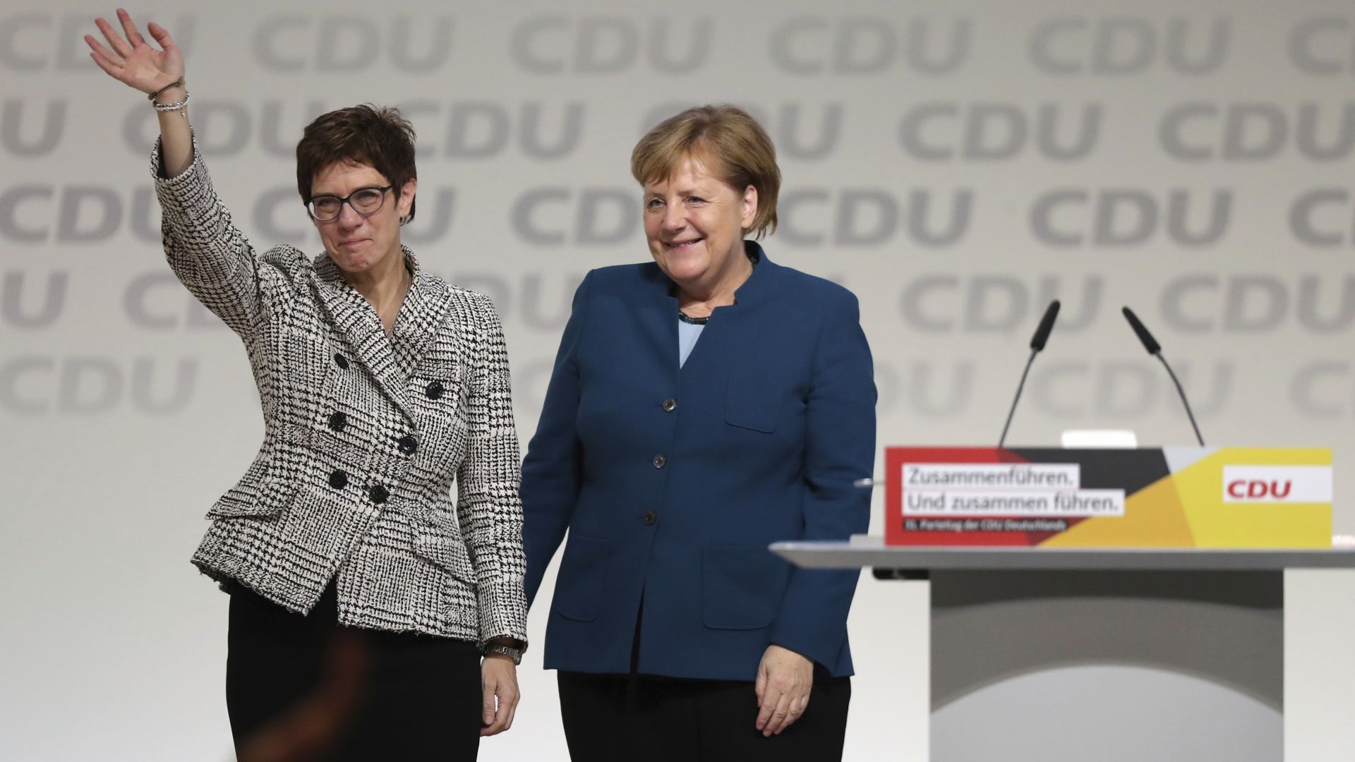 Генералният секретар на германския Християндемократически съюз ХДС Анегрет Крамп Каренбауер бе