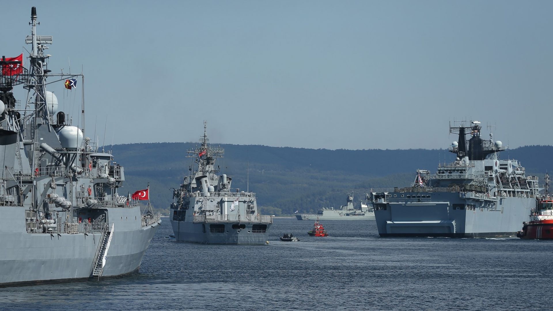 Турция започна строителството на нова военноморска база на брега на