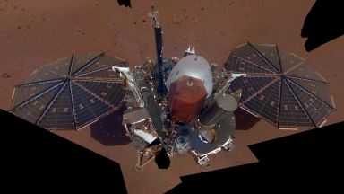 Сонда на НАСА оцеля от марсианска буря