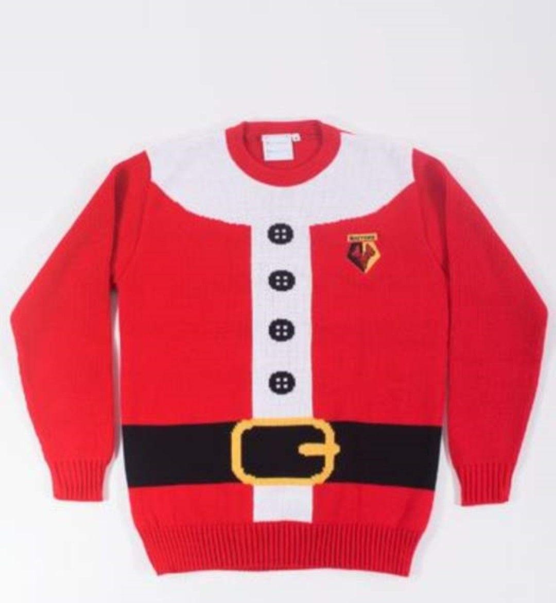 Предполагаме, че феновете на Уотфорд се избиват на опашките за този пуловер.