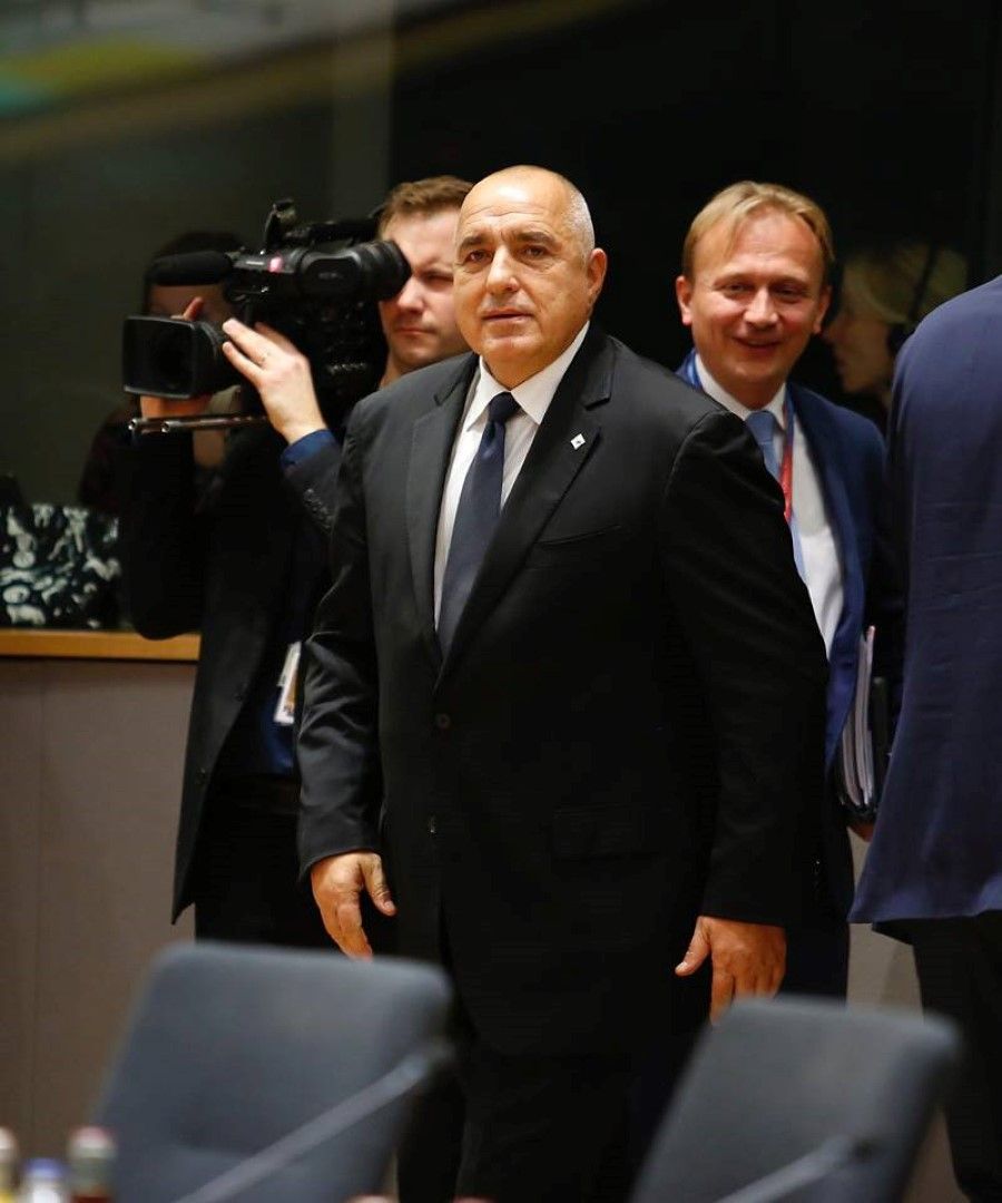 Бойко Борисов преди заседанието на Европейския съветна 