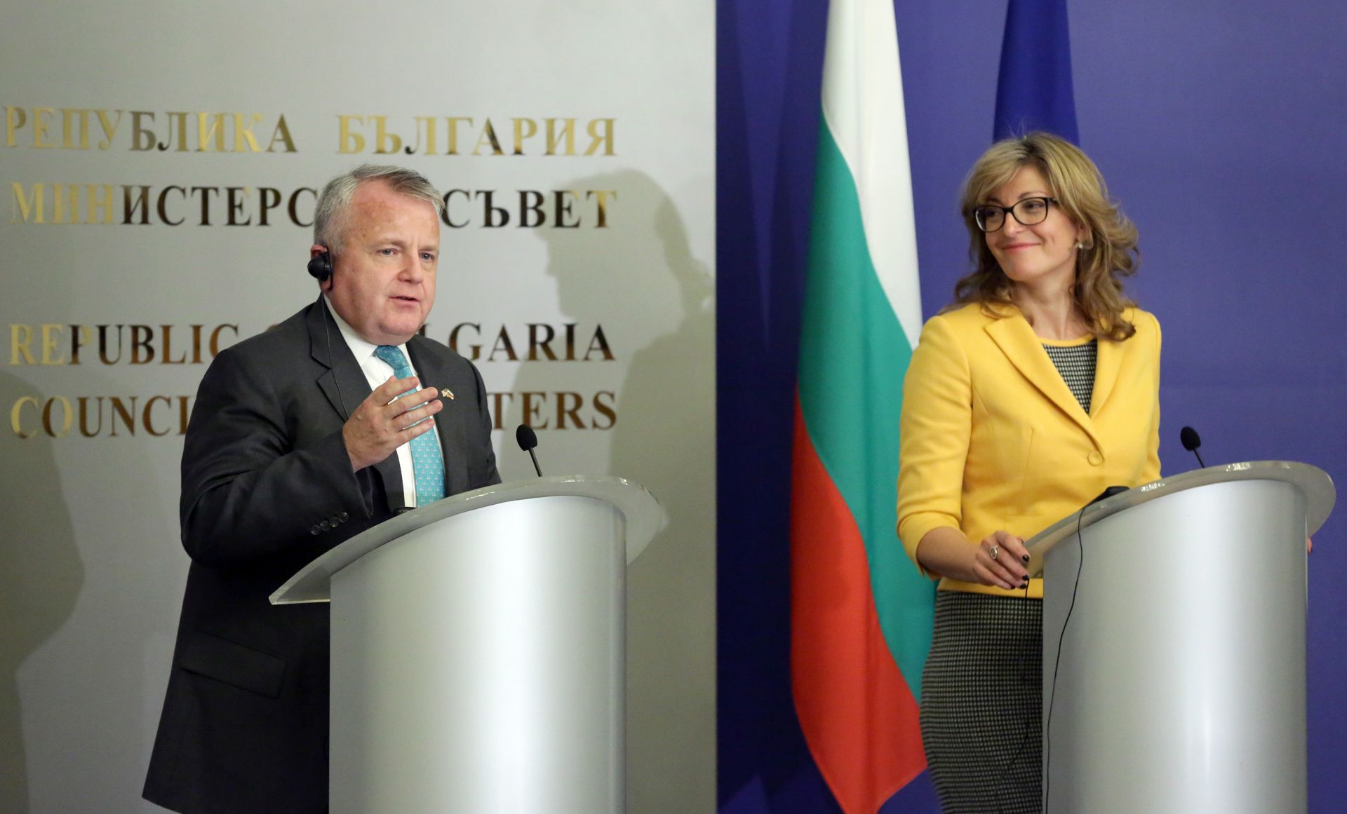 За България е важна и диверсефикацията на енергийните източници, подчерта Джон Съливан
