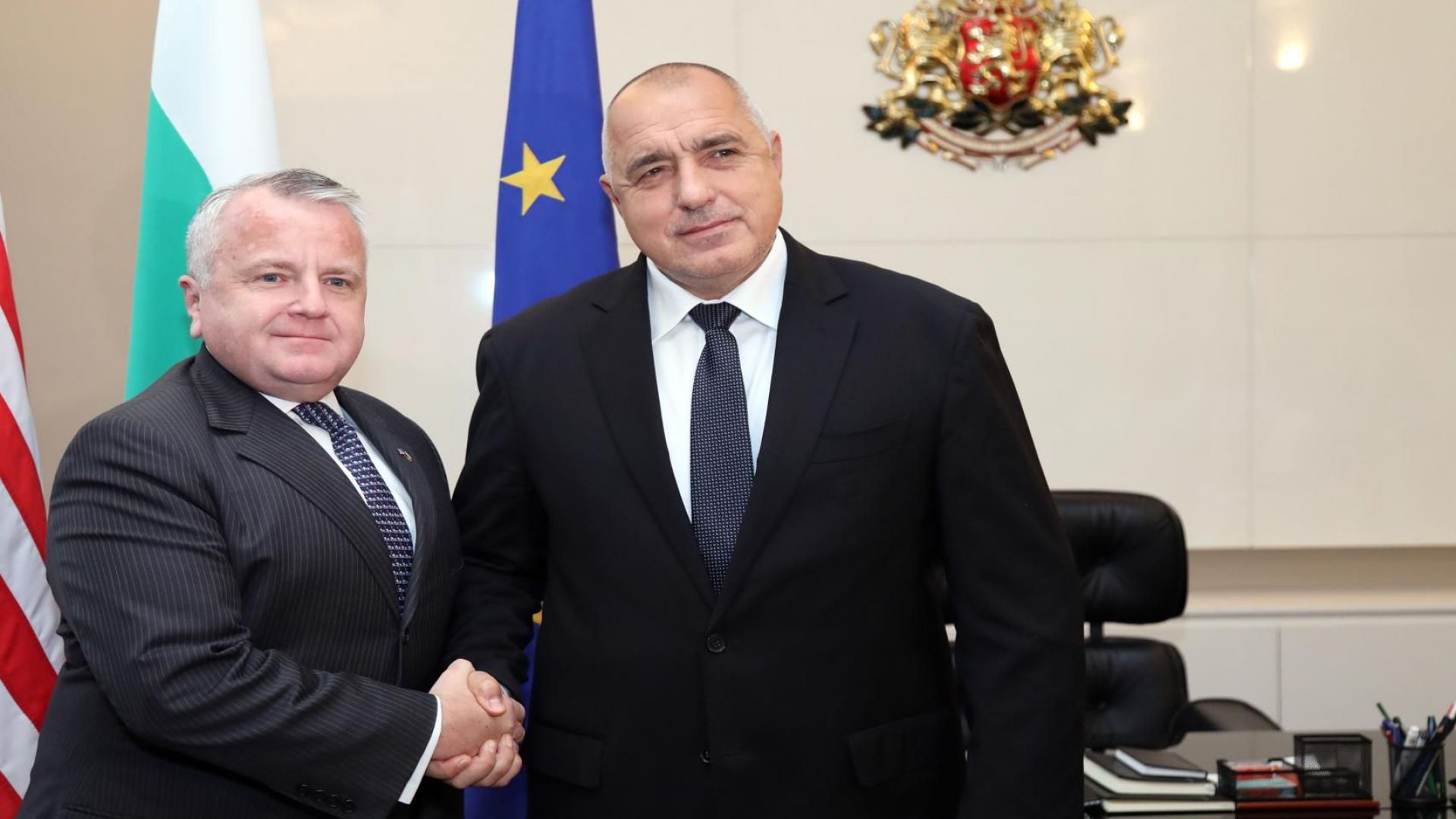 Премиерът Бойко Борисов се срещна със заместник-държавния секретар на САЩ