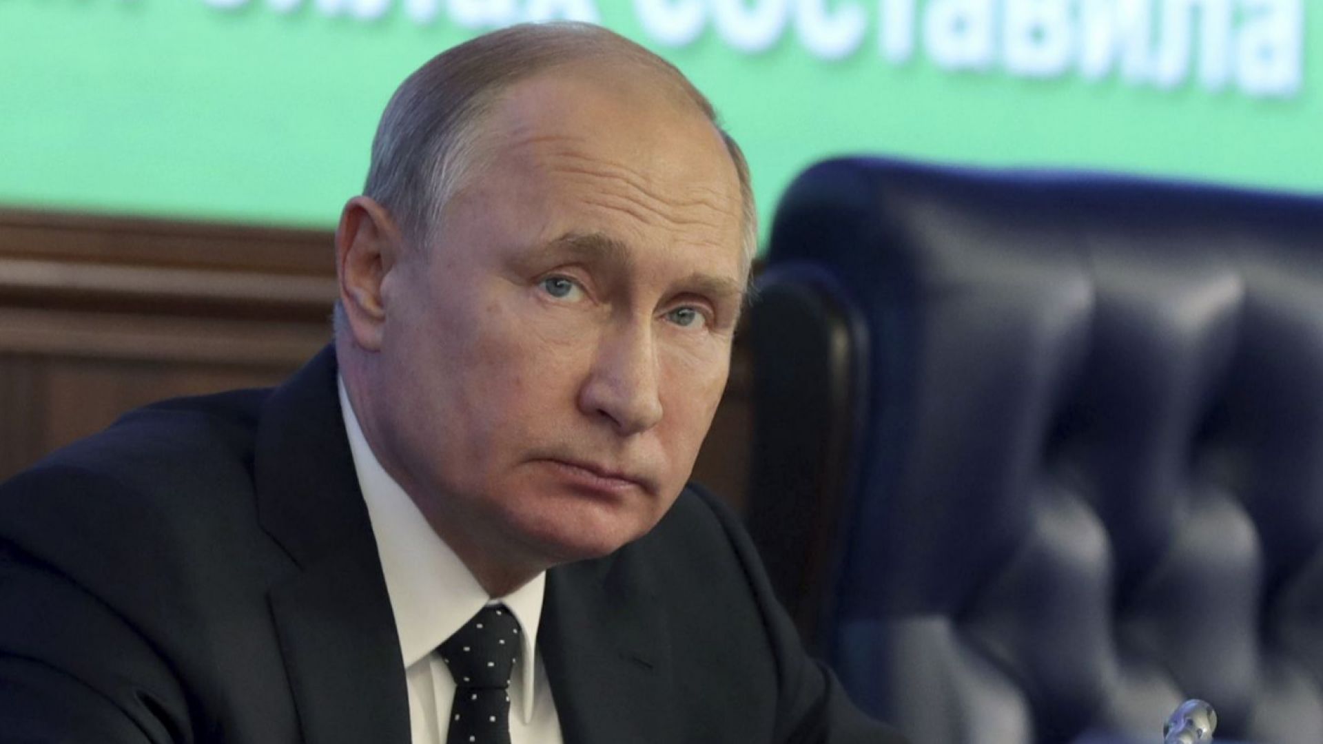 Руският президент Владимир Путин каза че нищо не спира Русия