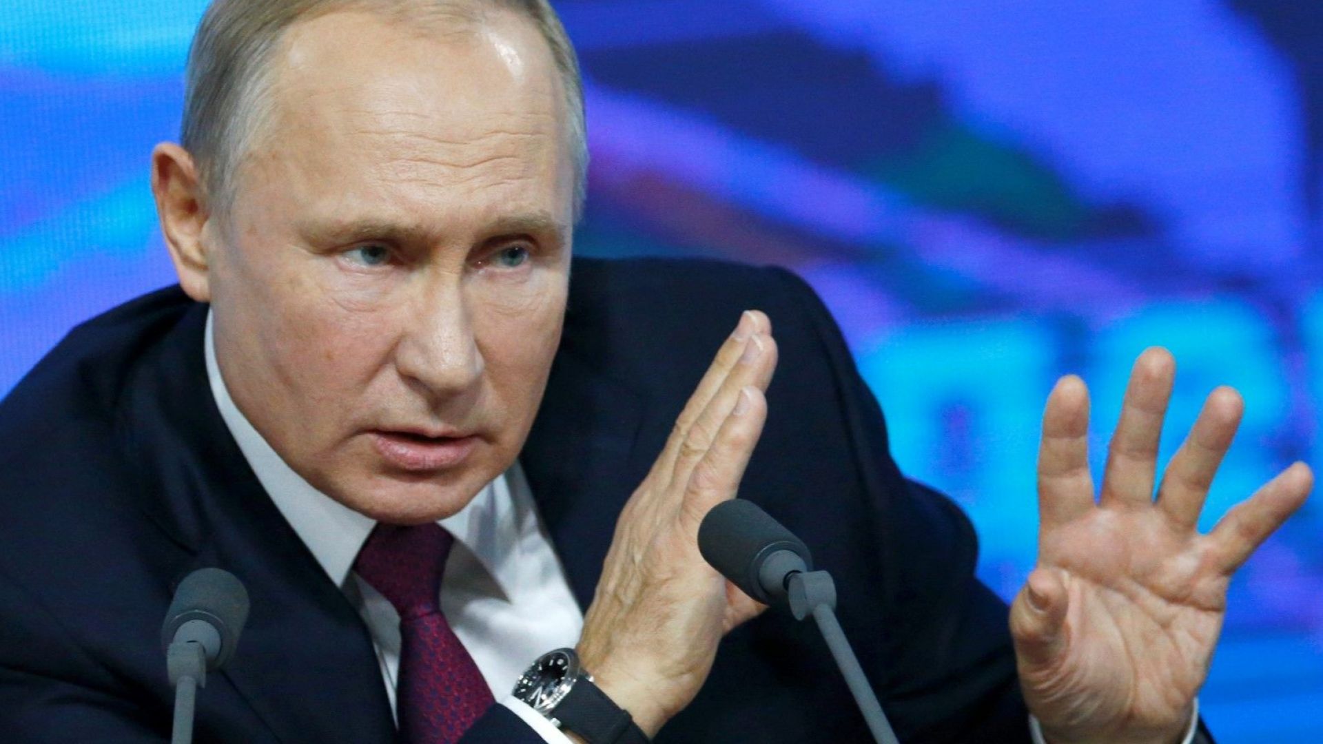 Руският президент Владимир Путин обяви че страната му първа в