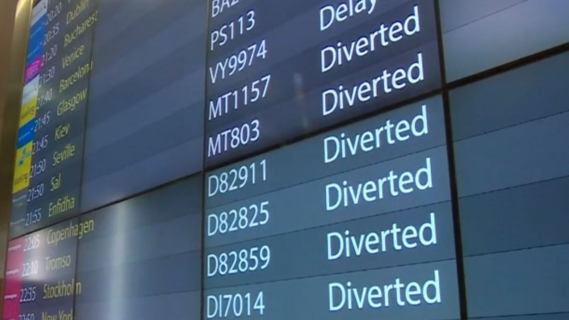 Дронове забелязани над пистите наложиха днес затваряне на лондонското летище