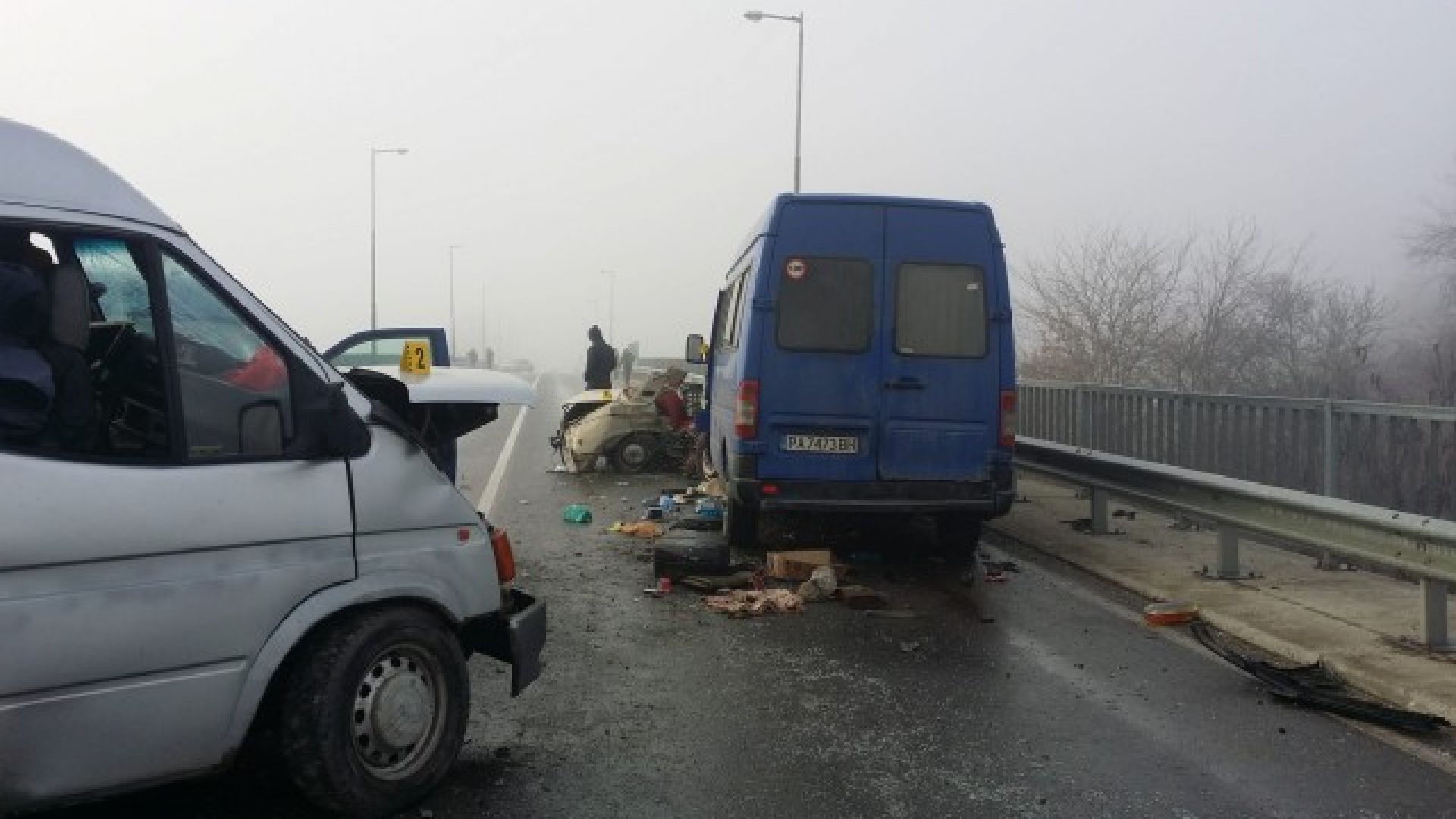 Установена е самоличността на загиналите и пострадалите при тежката верижна