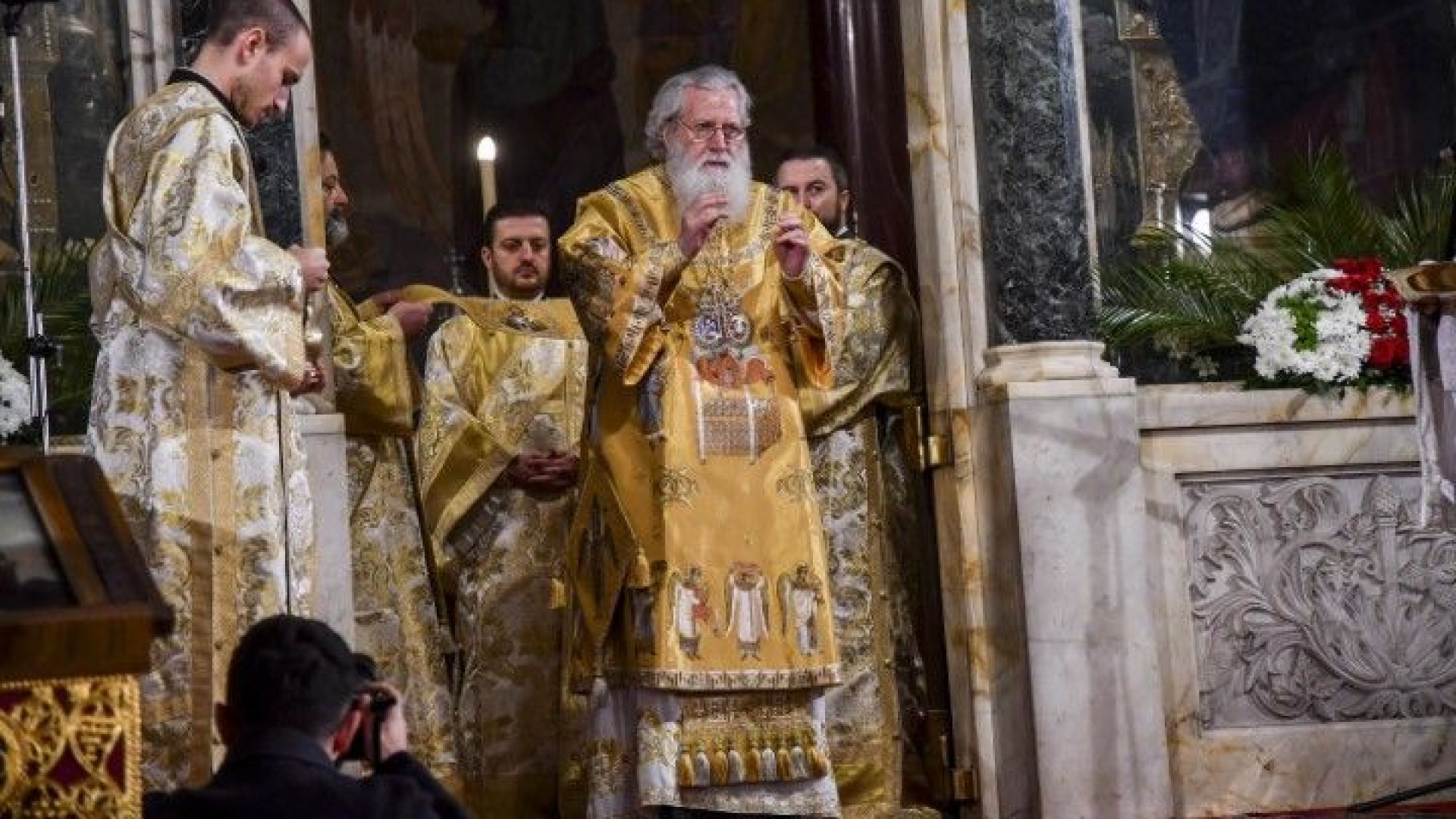Българският патриарх и Софийски митрополит Неофит оглави богослуженията в патриаршеската