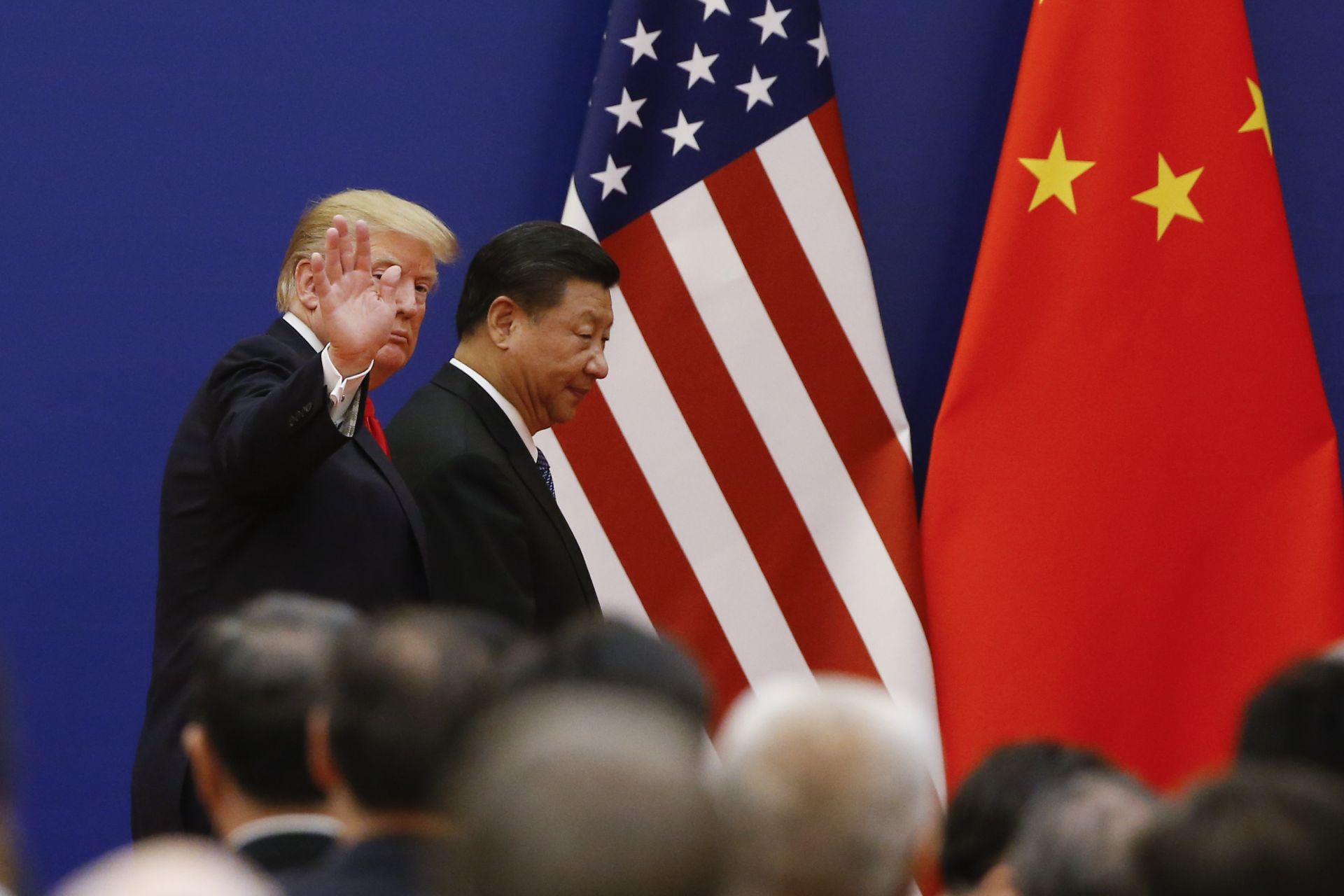 Президентите на САЩ и Китай - Доналд Тръмп и Си Дзинпин