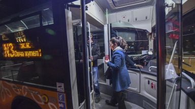 Нощният транспорт в София няма да работи поне още три