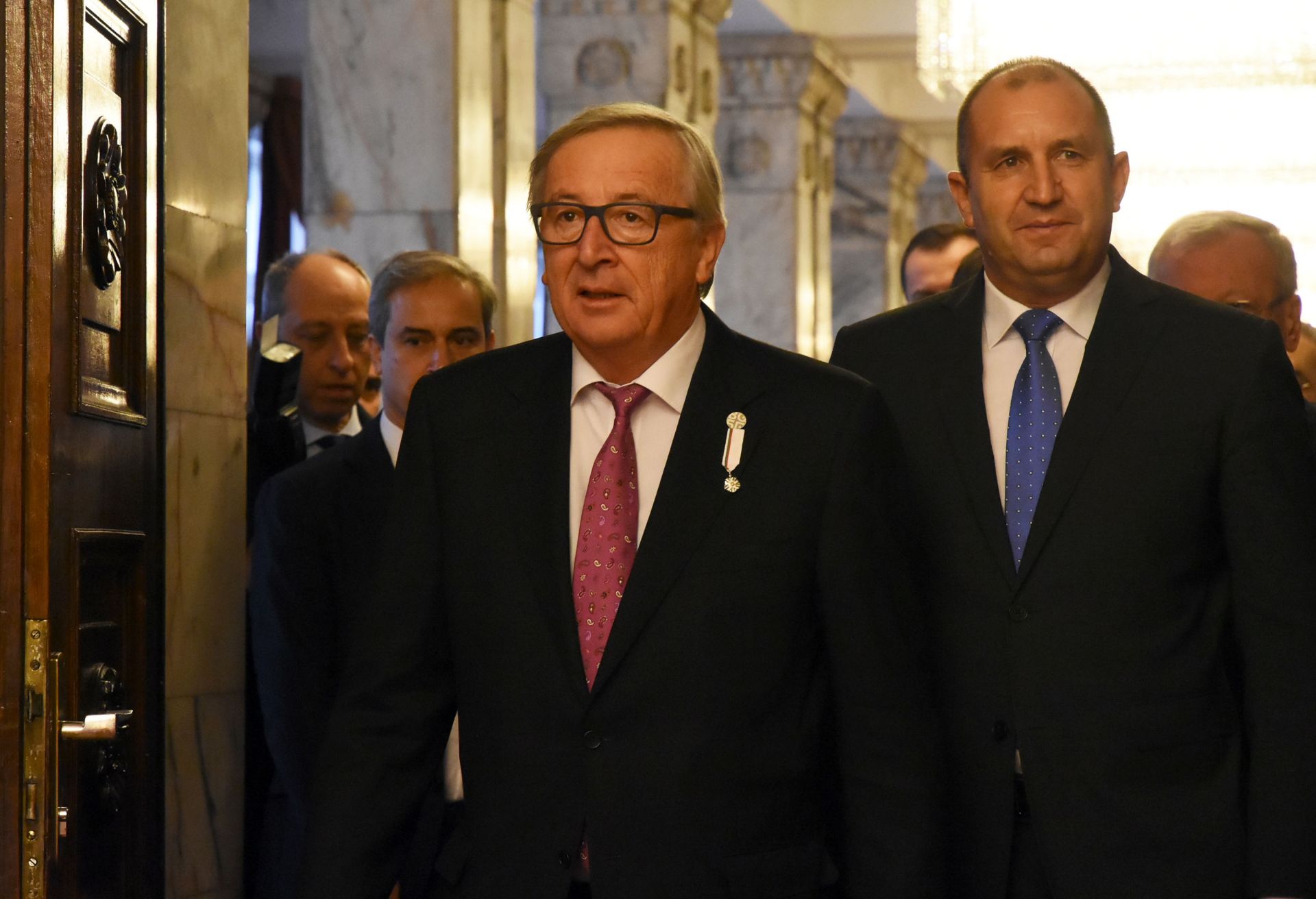 Българското европредседателство: Среща на Жан-Клод Юнкер с президента Румен Радев 
