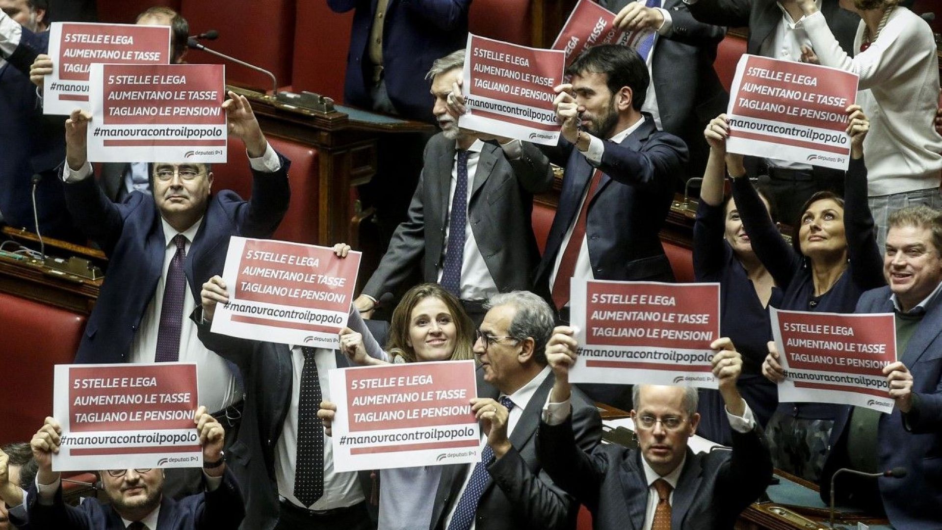 Италианският парламент одобри снощи първият бюджет на народа представен от
