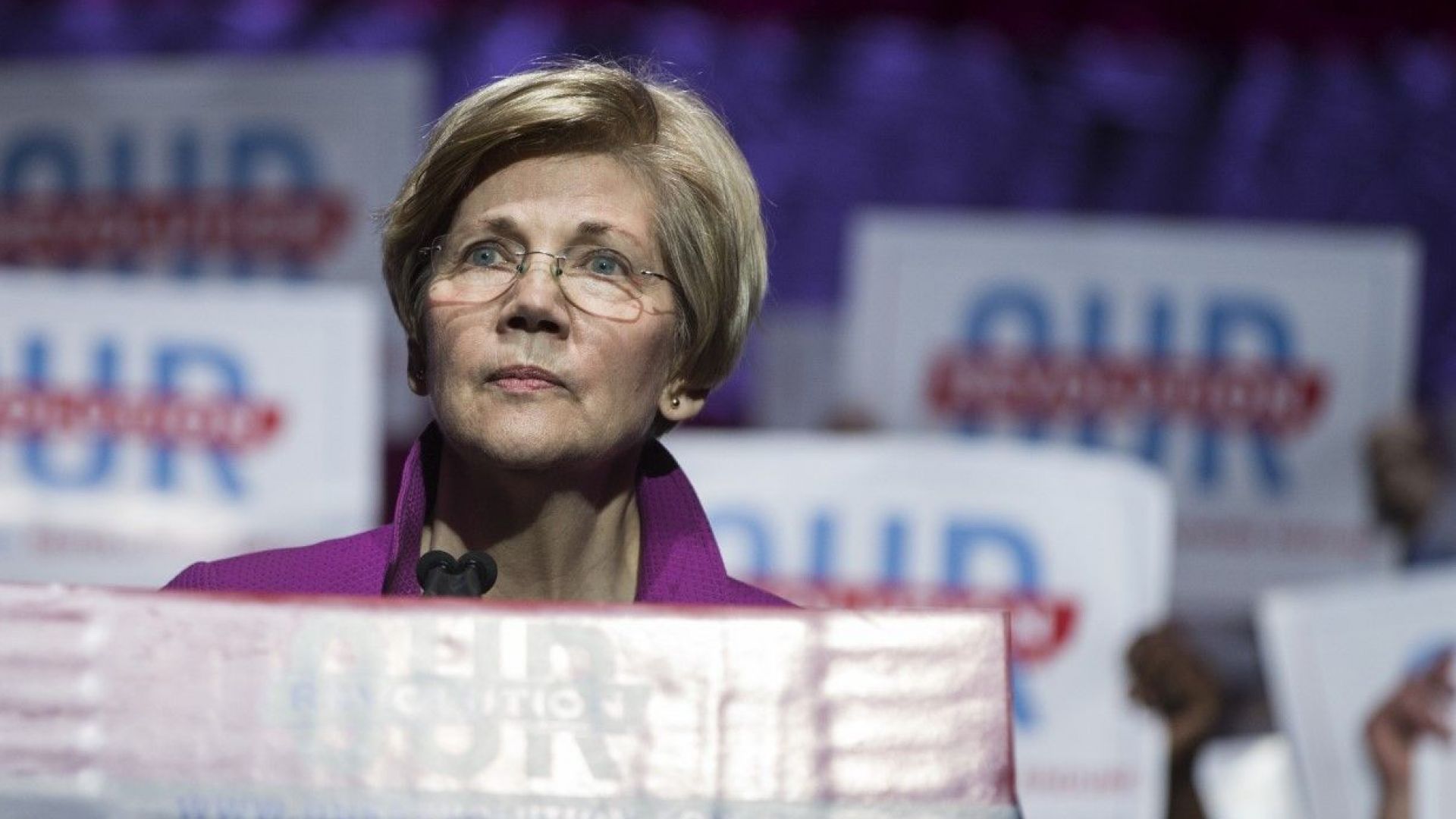 Американският сенатор Елизабет Уорън която е прогресивен демократ и която