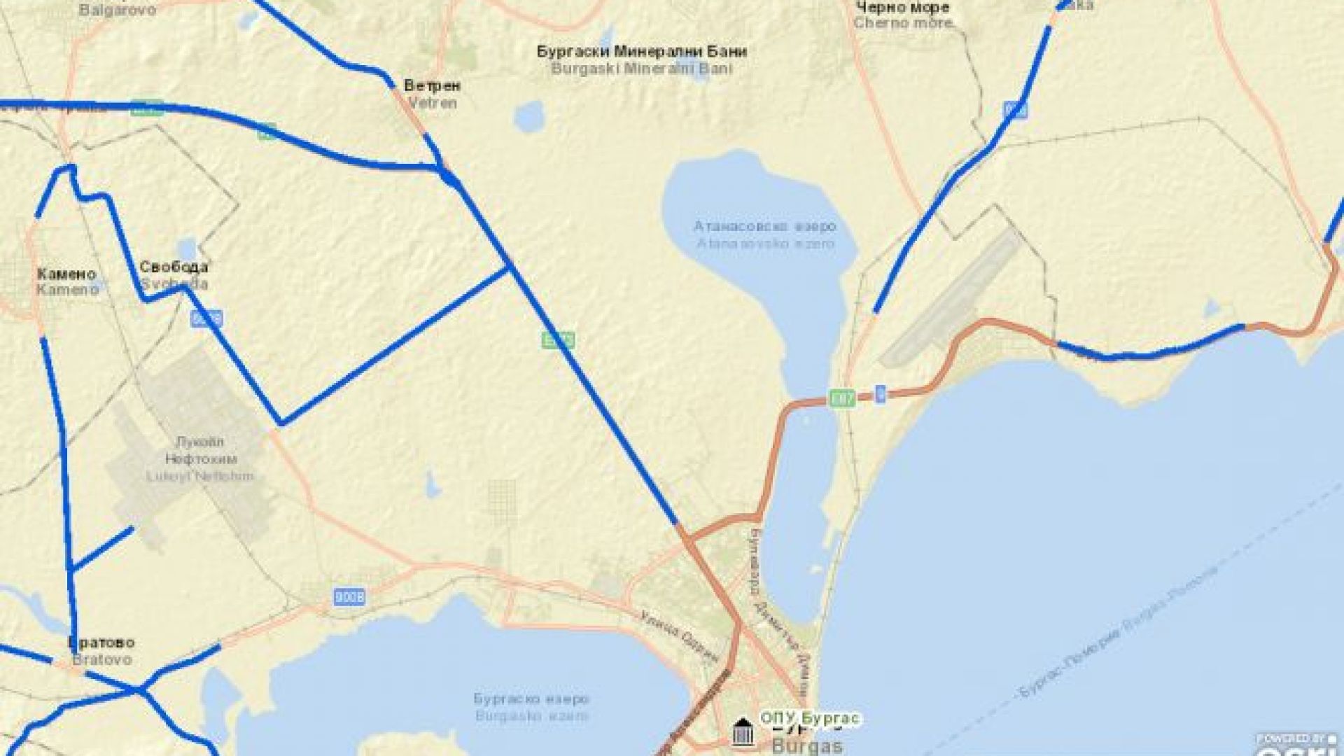 Ще ни бъде необходима винетка за да стигнем до бургаските