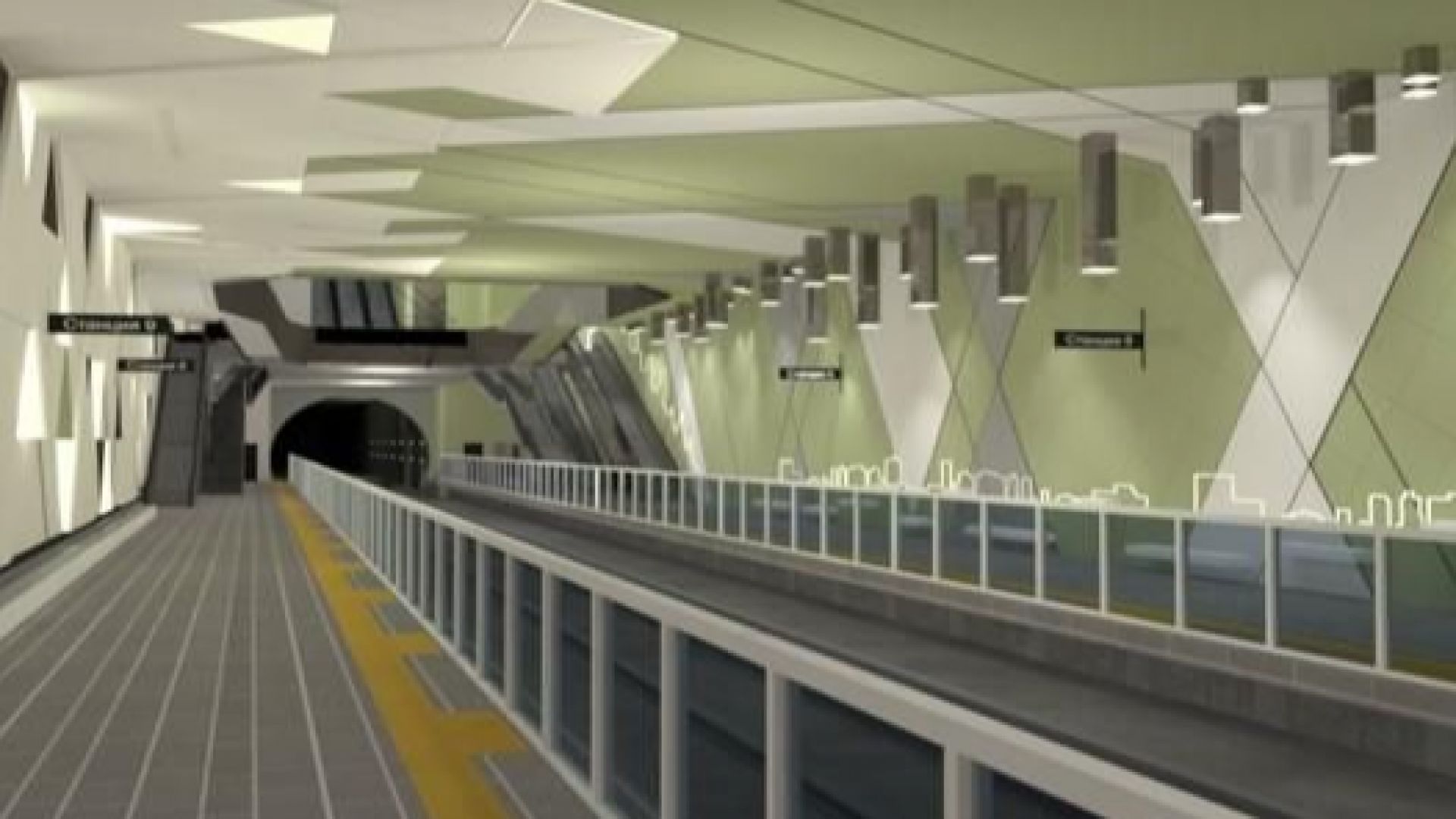 Ето как ще изглеждат новите станции на метрото (снимки)