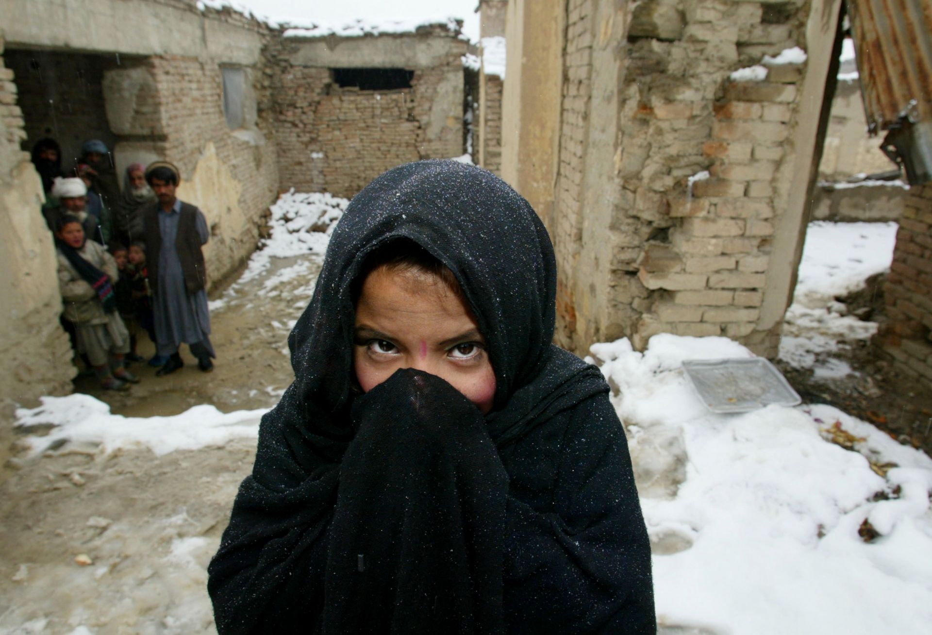 Първият сняг за годината е събитие, очаквано с нетърпение в афганистанската столица