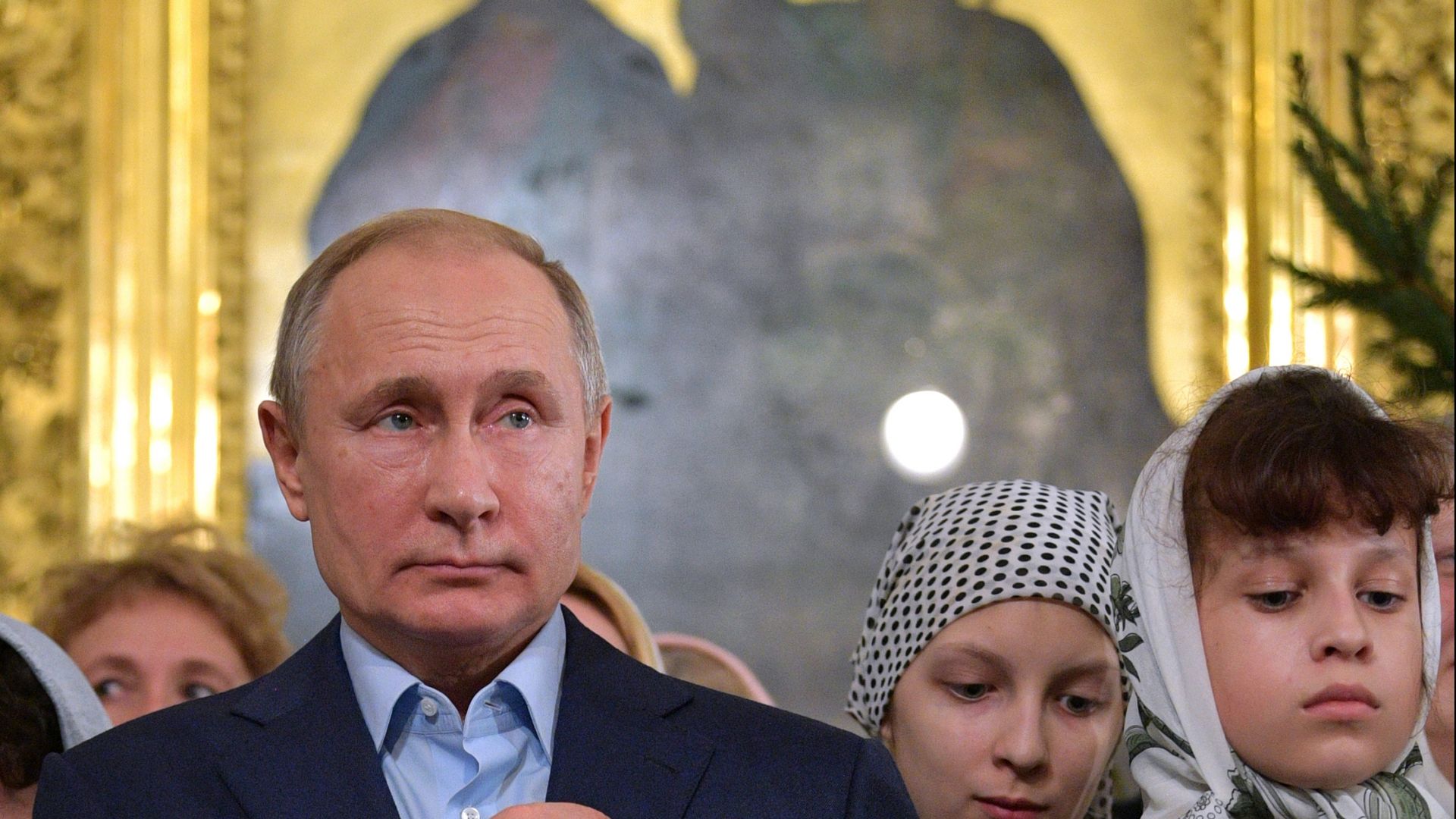 Държавният глава на Руската федерация Владимир Путин поздрави православните християни