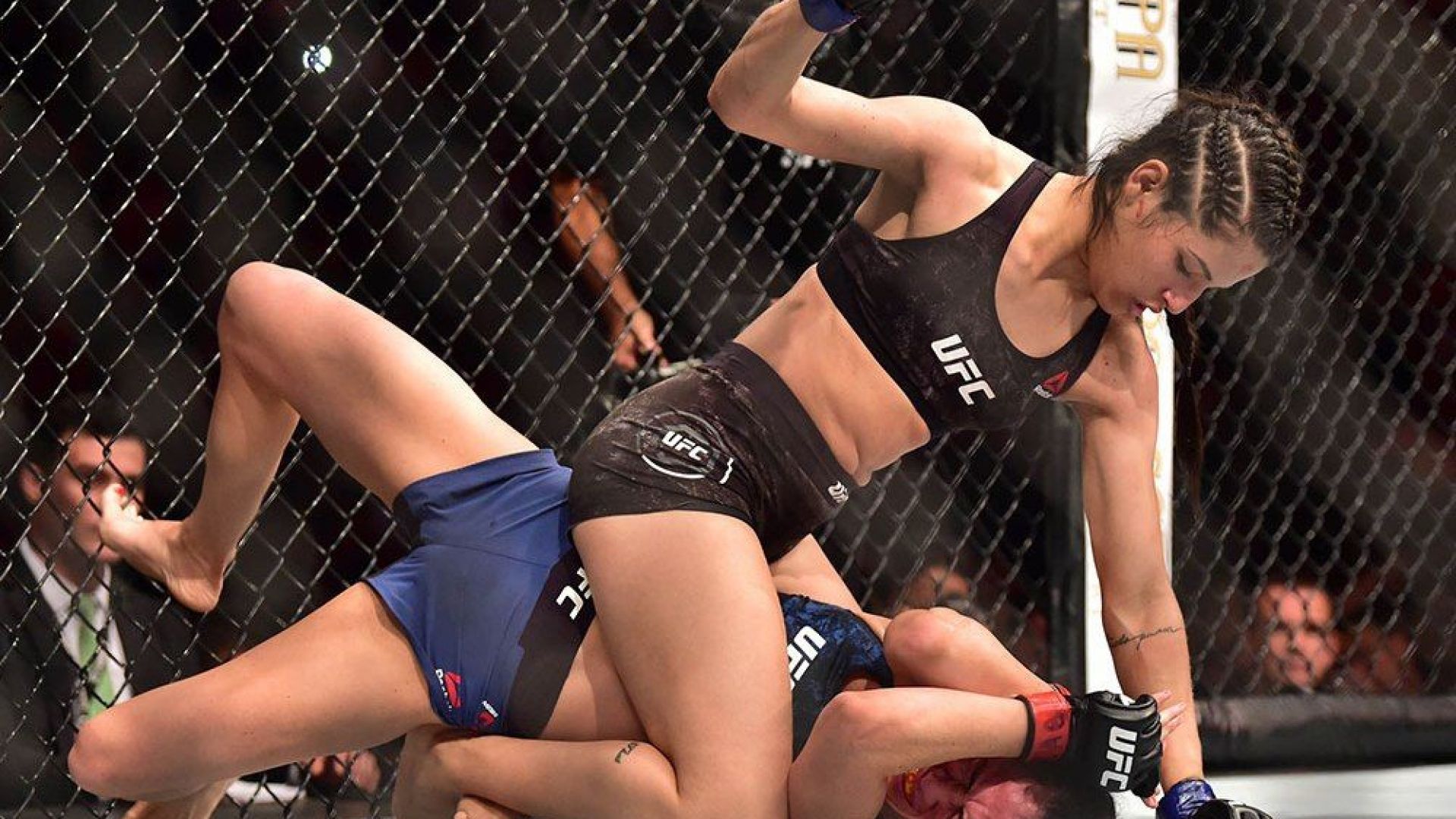 Какво се случва, когато опиташ да обереш жена MMA боец?