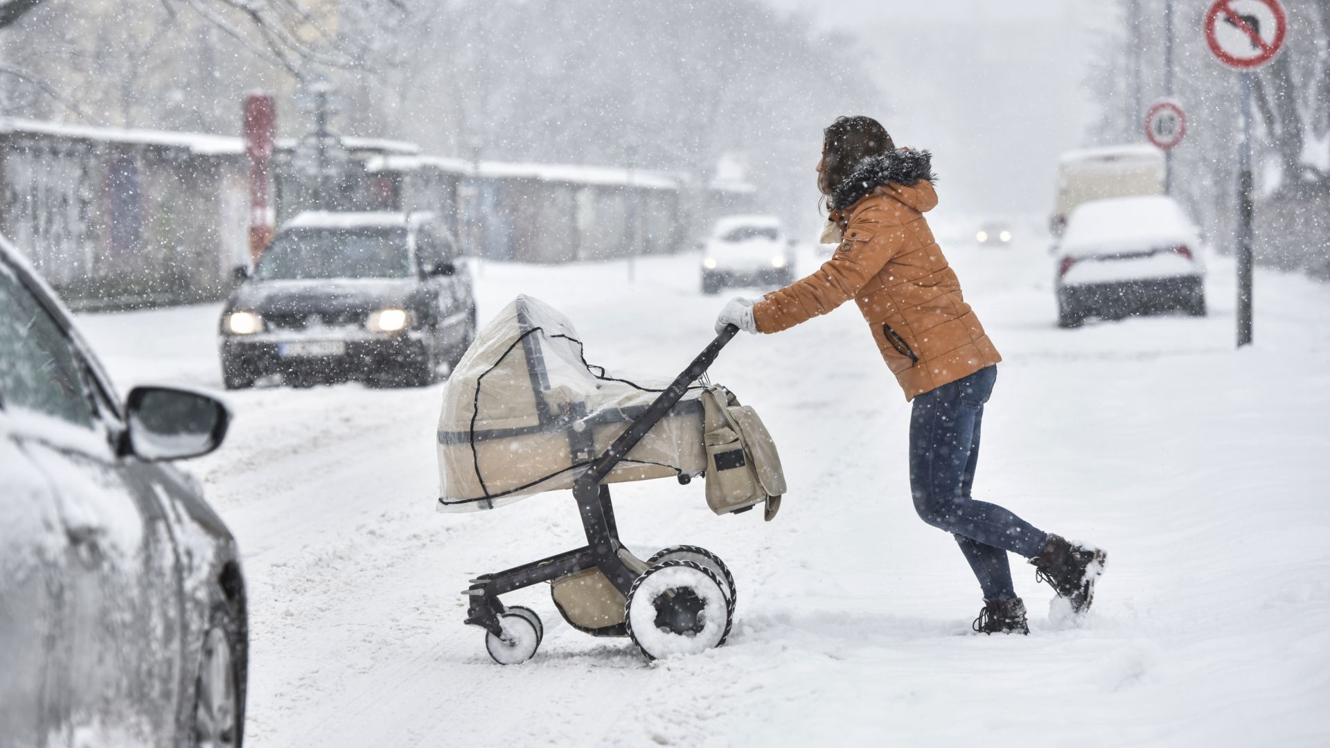 В Европа трайно се установи сурово зимно време За пореден