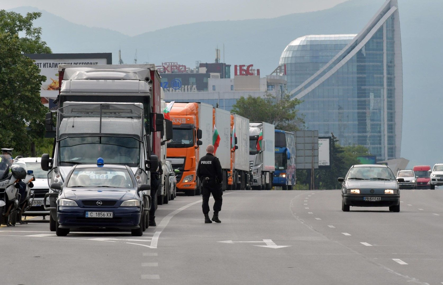 Наши превозвачи протестираха и в Брюксел срещу пакета "Мобилност"