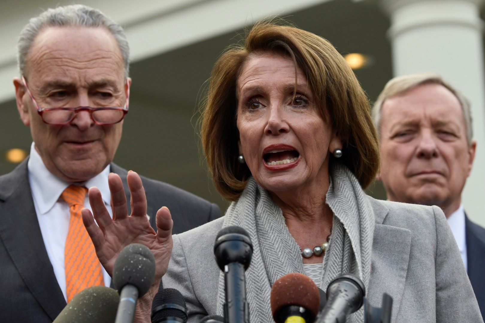 Чък Шумър и Нанси Пелоси - лидери на демократите съответно в Сената и Конгреса
