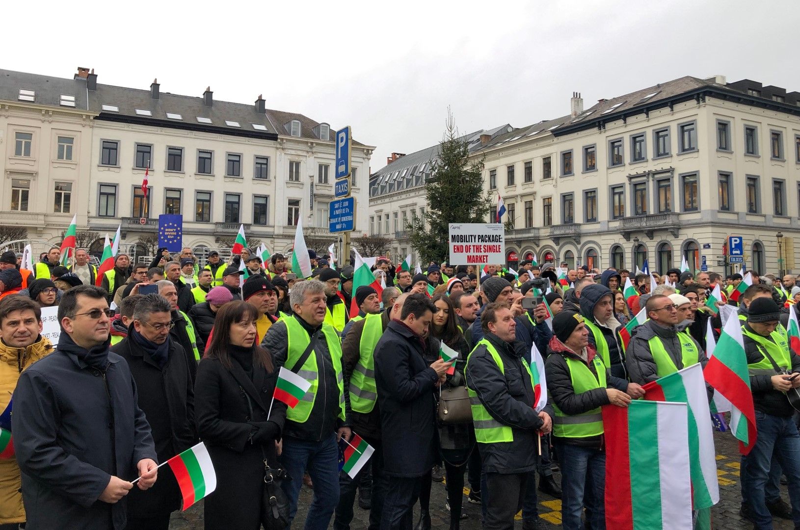 Български превозвачи ще протестират пред Европейския парламент в Страсбург