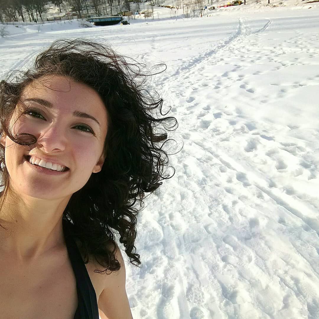 Зимни слънчеви бани в Красногорск