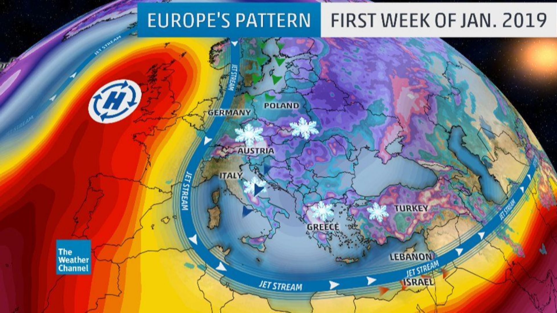 Идва ли у нас еднометровият сняг от Алпите и Сърбия?
