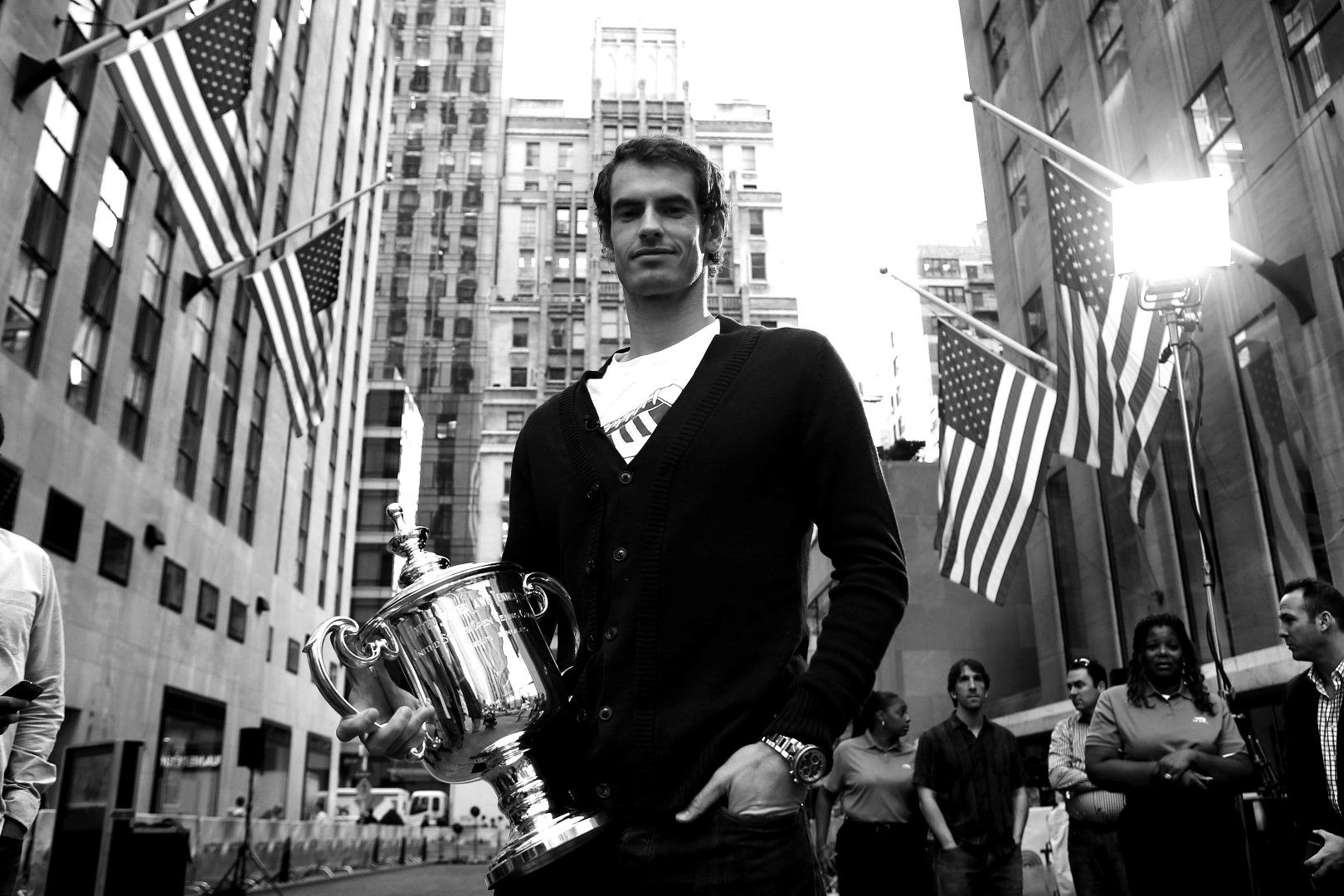 2013 г., Ню Йорк - Анди е шампион на US Open.