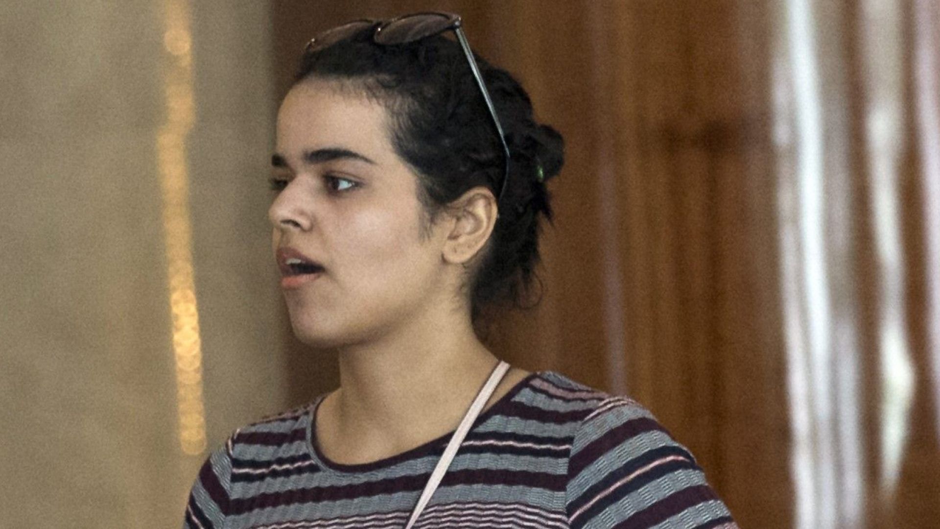 Саудитското момиче Рахаф Мохамед ал Кунун избягало в Тайланд от