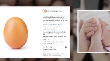 Това яйце счупи рекорд в Инстаграм, Кайли Дженър се закани да го детронира