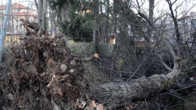 Ураган вилнее в Подбалкана, евакуираха гимназия