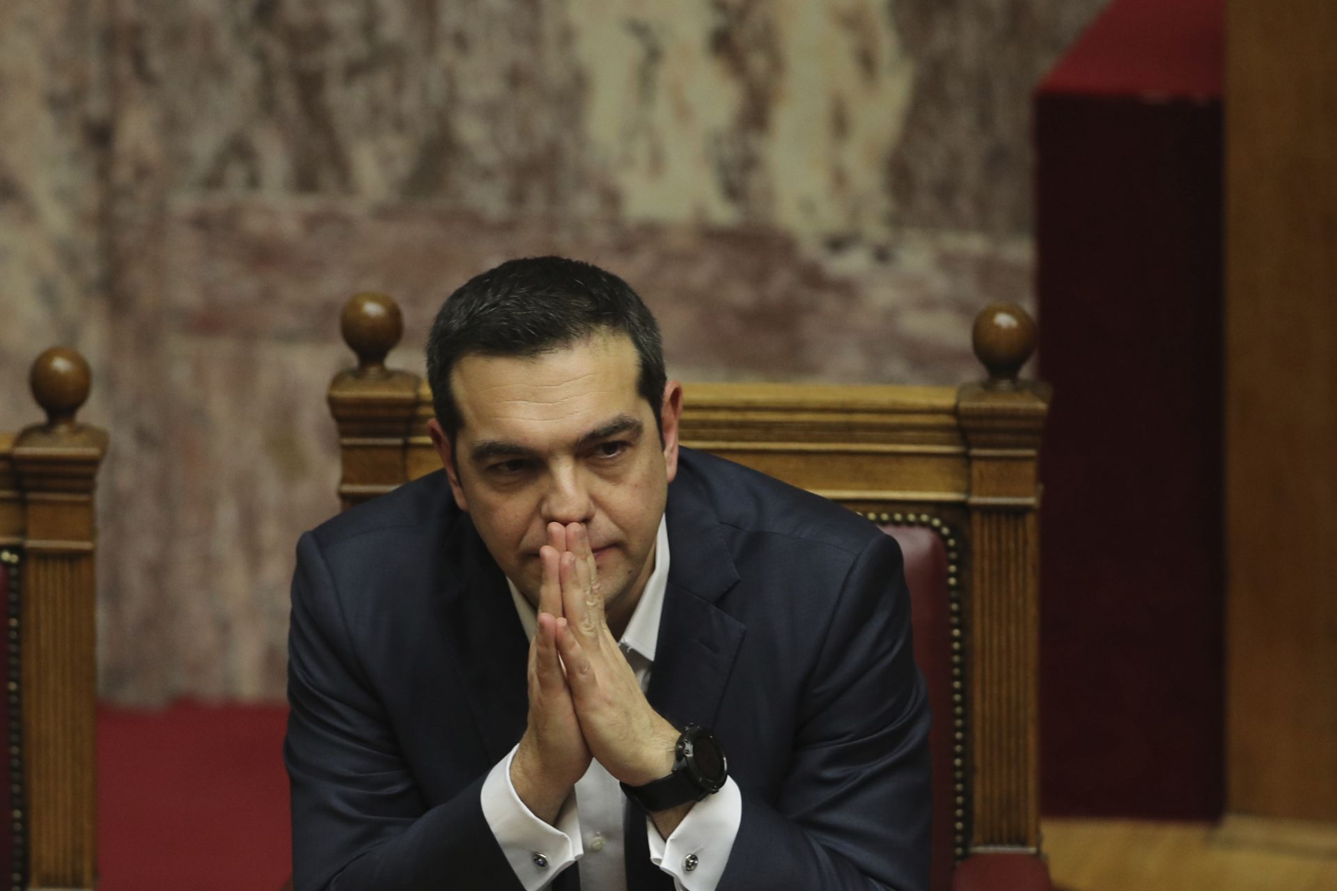 Спад отбеляза доходността на гръцките държавни ценни книжа, след като късно снощи правителството на Алексис Ципрас получи вот на доверие от парламента