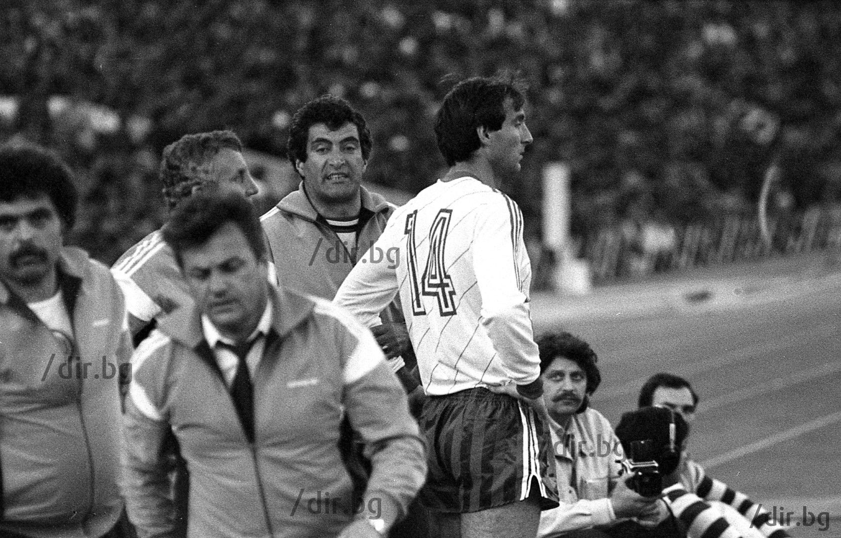 България - Франция 2:0, 1985 г.