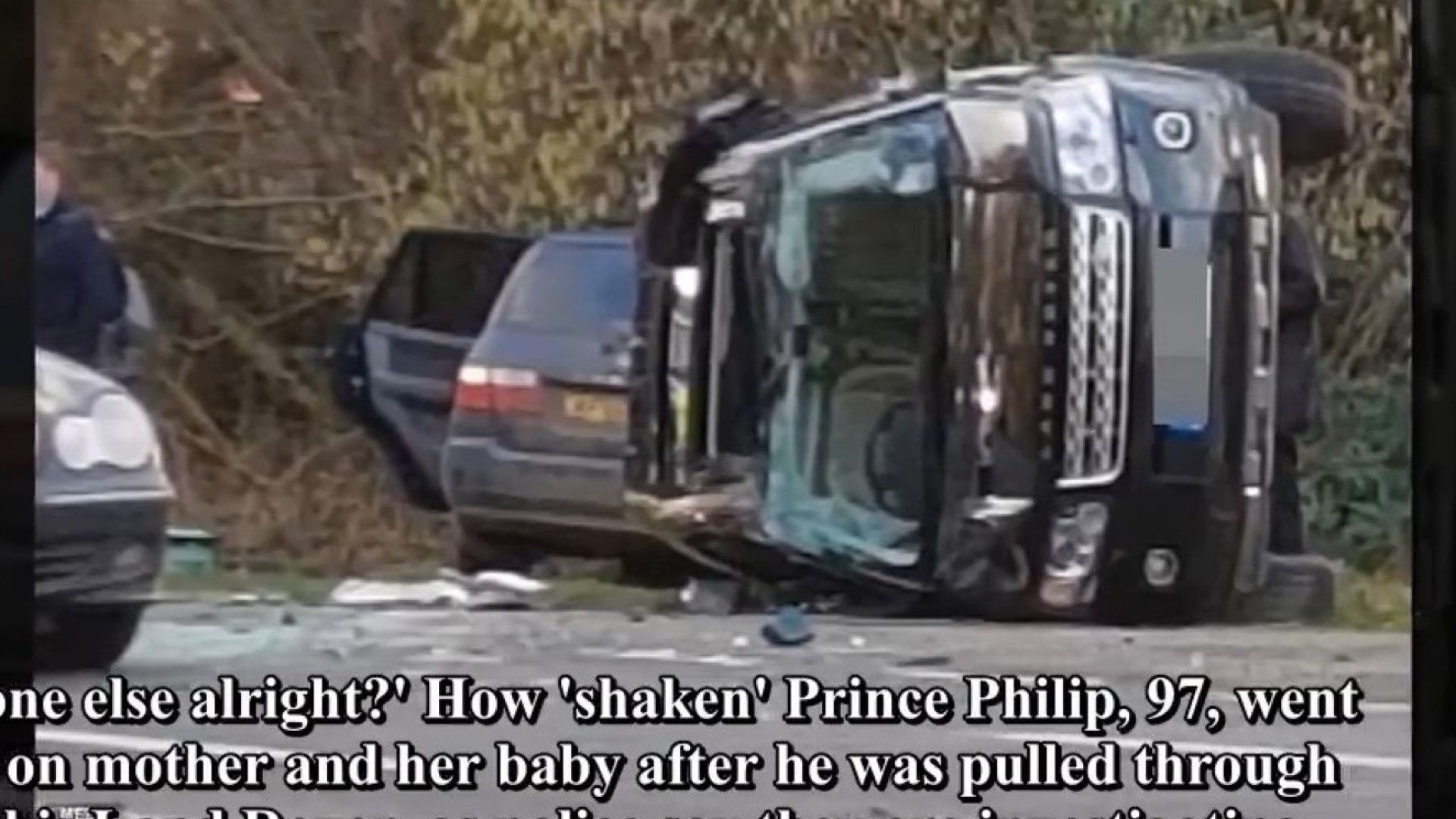 Съпругът на британската кралица Елизабет Втора 97 годишният принц Филип днес