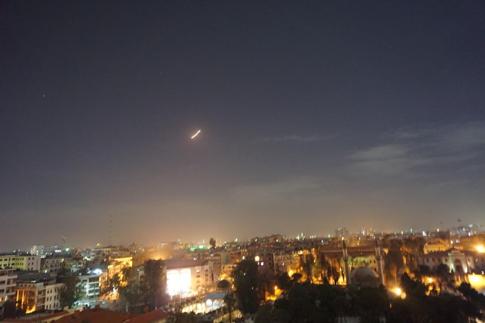 Атаката е в отговор на сирийско нападение с ракети земя-въздух 