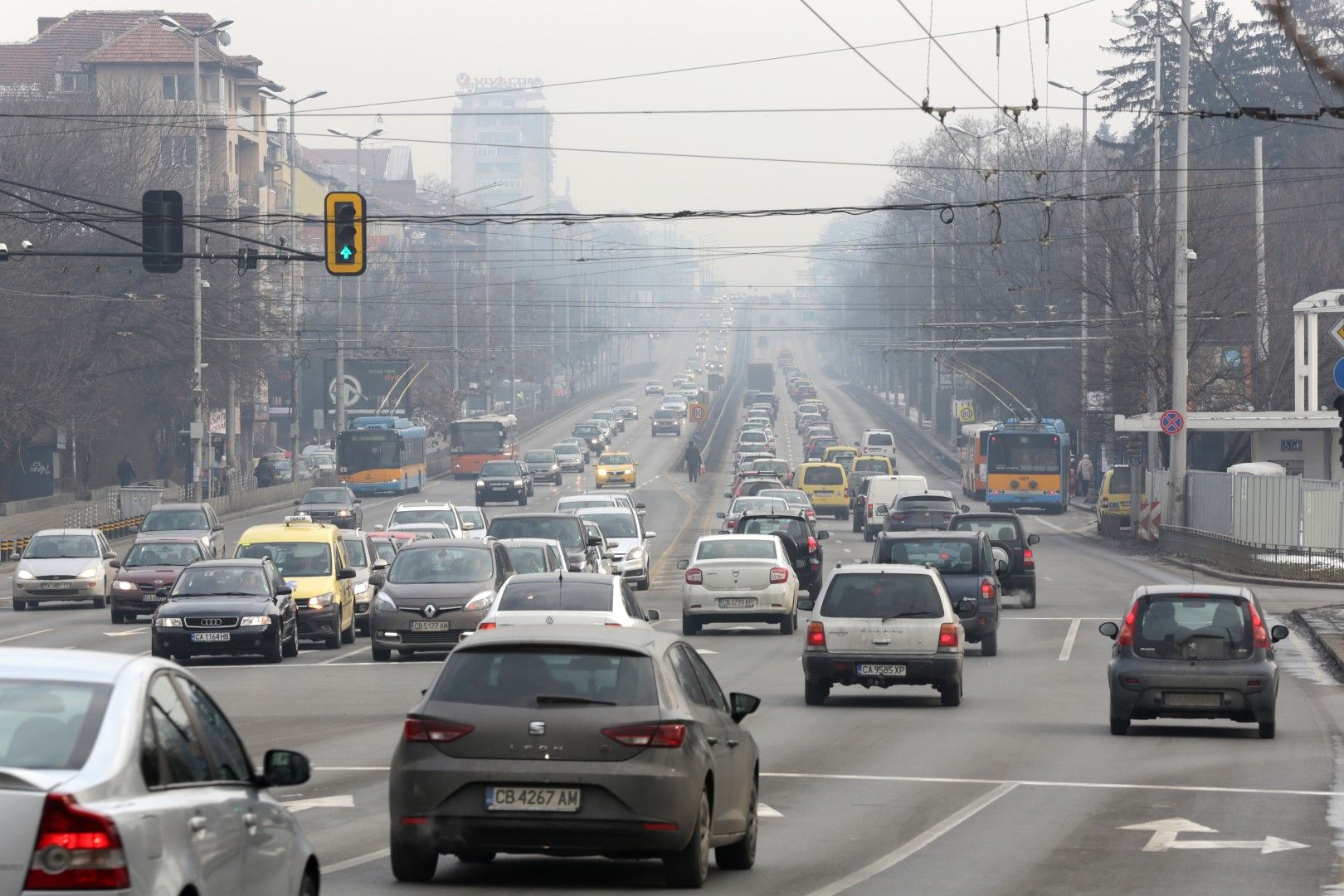 Автомобилният трафик на бул. „Цариградско шосе”