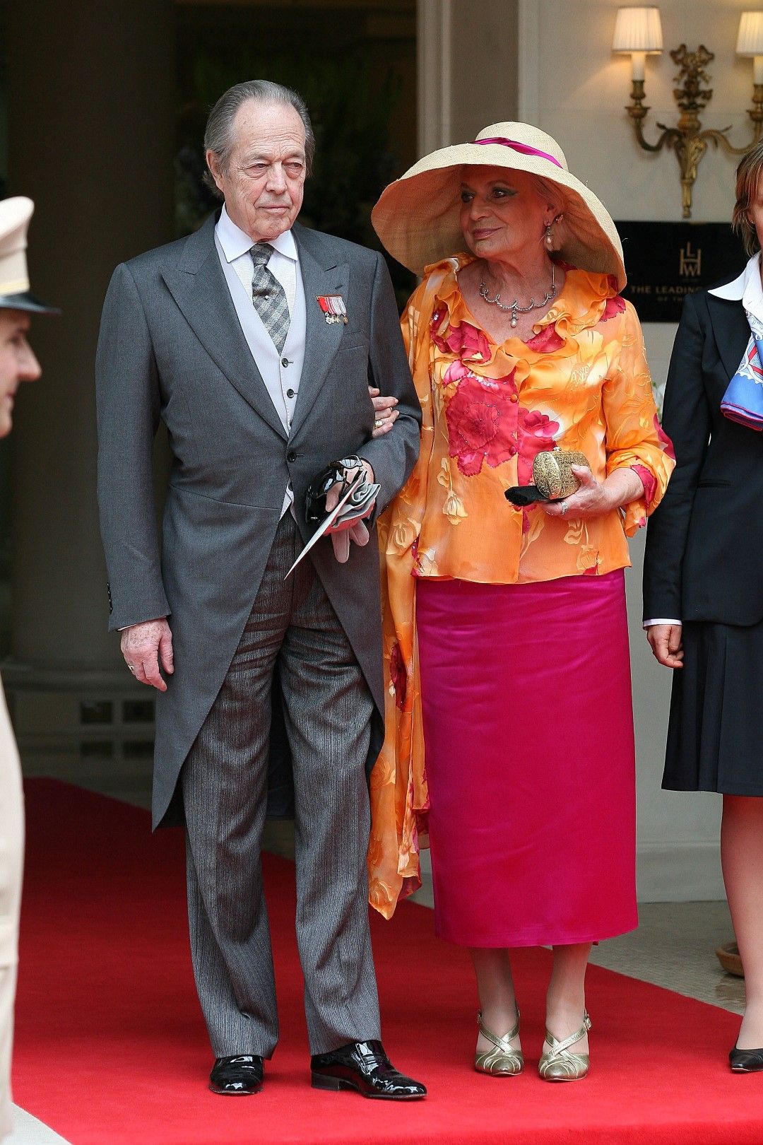 Анри Орлеански на сватбата на принца на Монако през 2011 г.